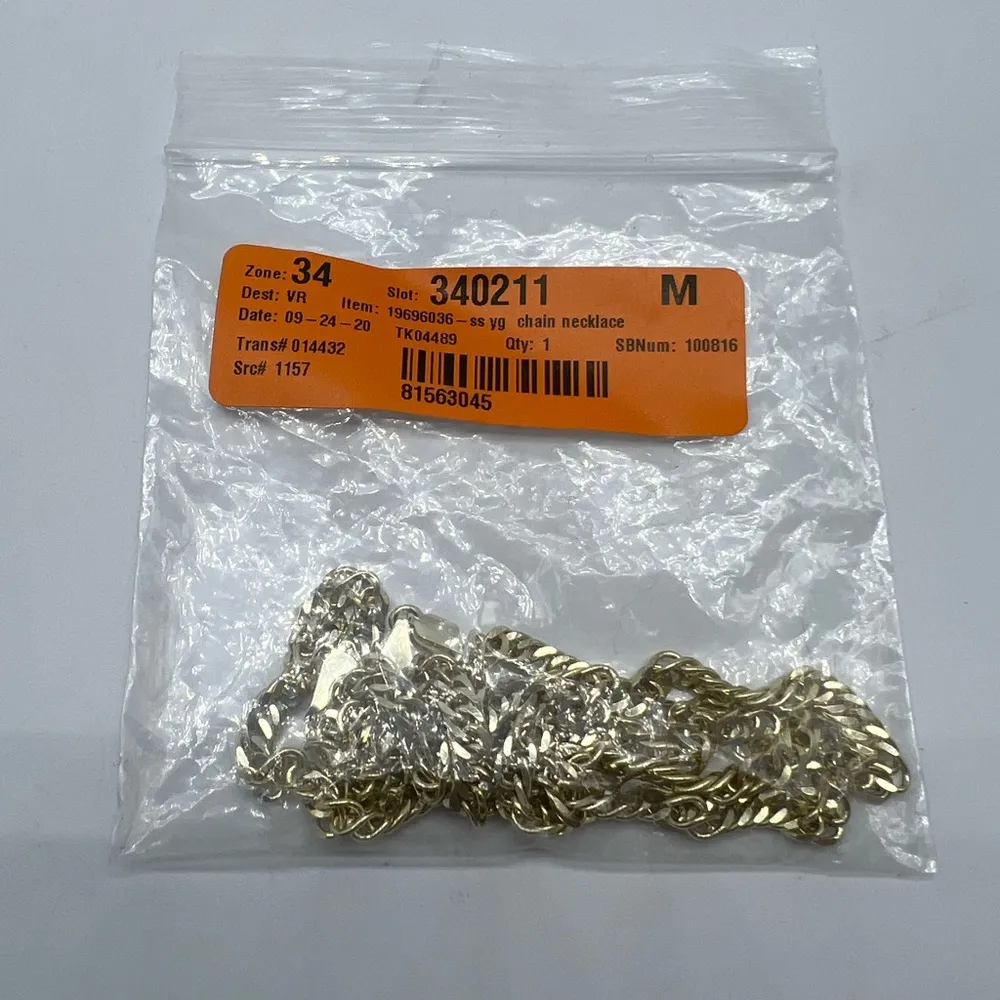 NEW fashion gold chain necklace FZN925 CN - Image 10