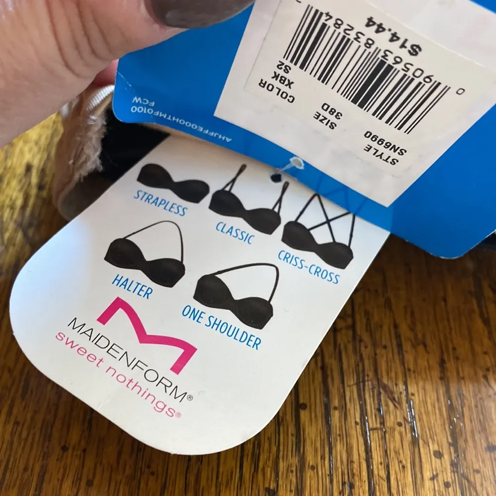 NWT maiden form strapless bras. - Image 3