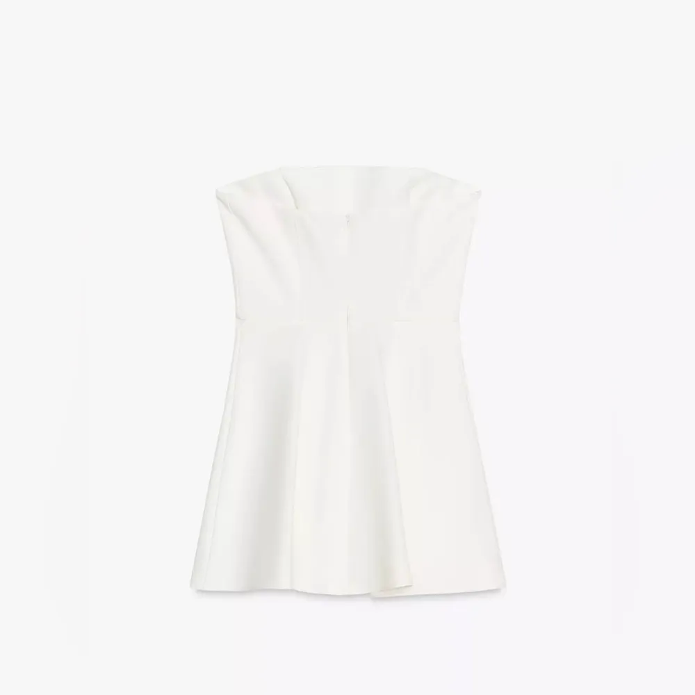 Zara strapless mini dress - Image 4