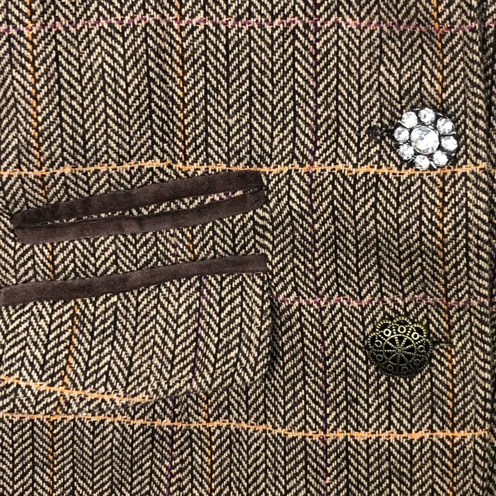 Monsoon  childs velvet detailed jacket - Image 13