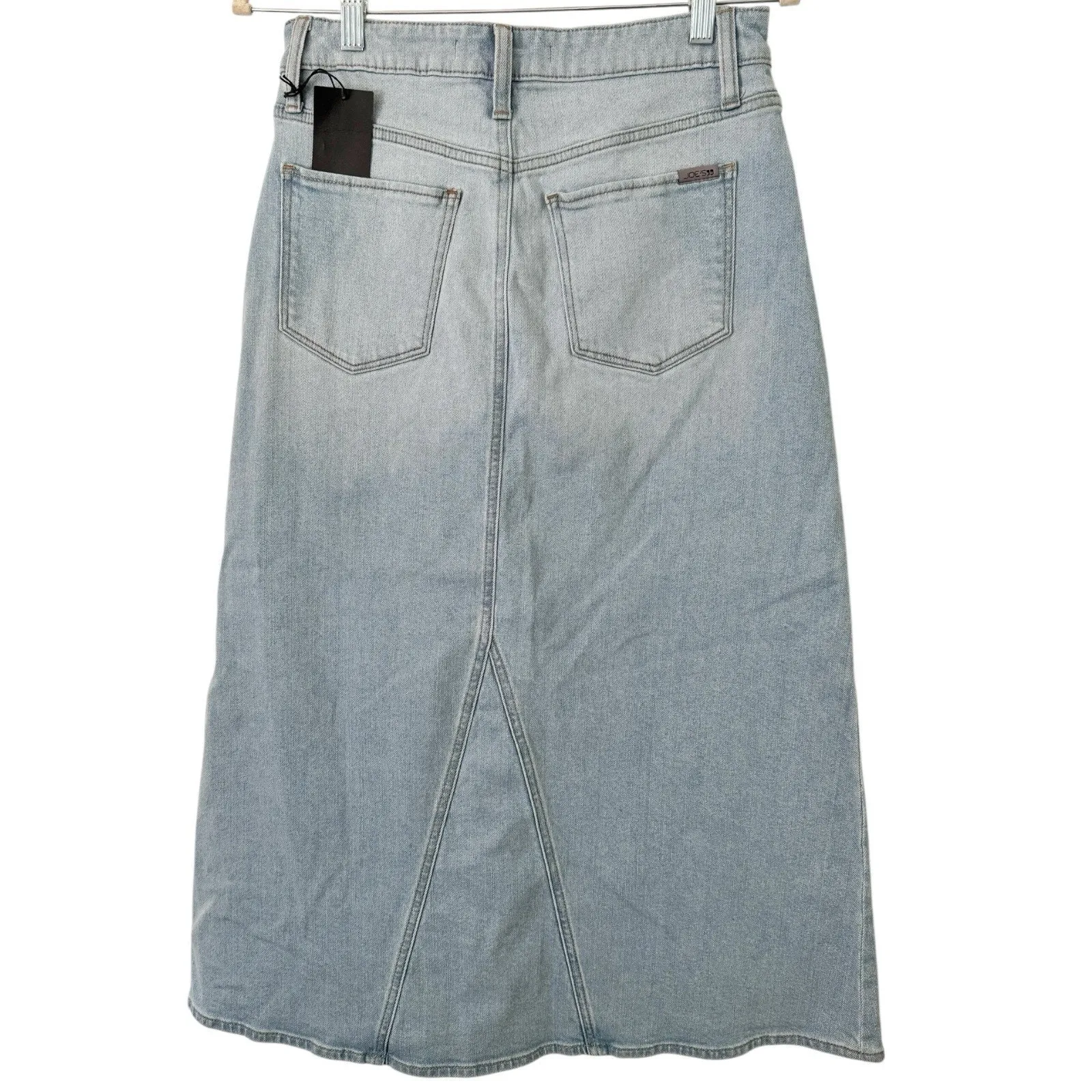 NWT Joes Jeans Margo Denim Maxi Skirt Light Wash Women’s Size 27 - Image 5