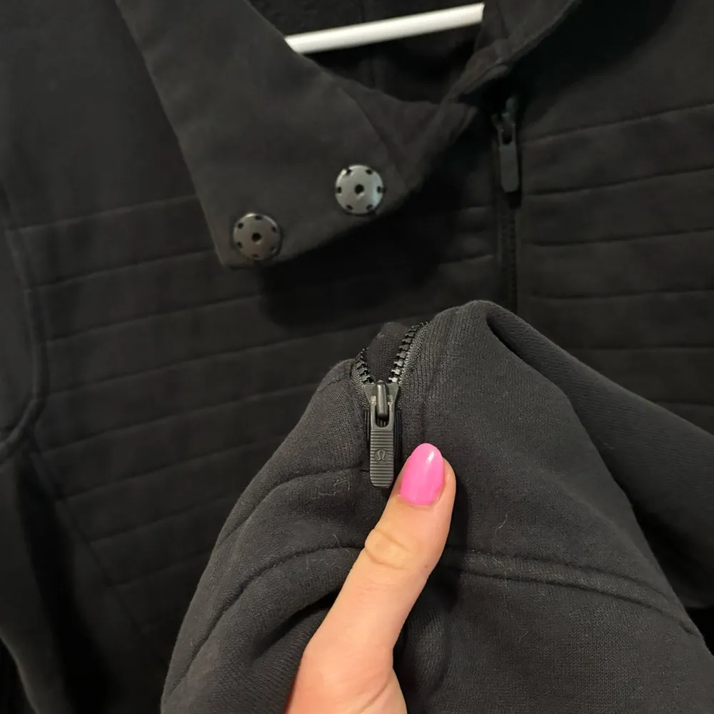 Lululemon Fleece Be True Jacket Black - Image 5