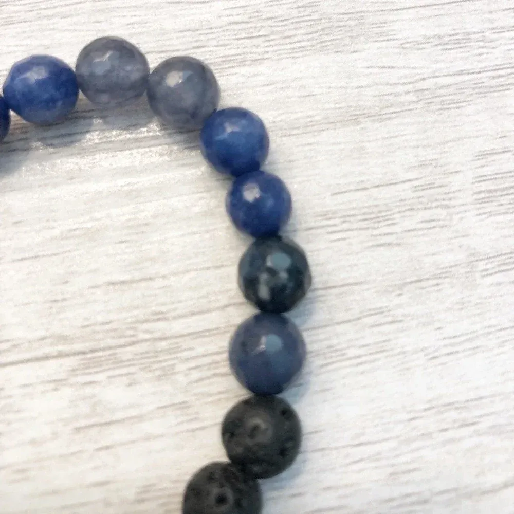 NWT LA BOHEME mixed gemstone diffuser brac…‎ - Image 5