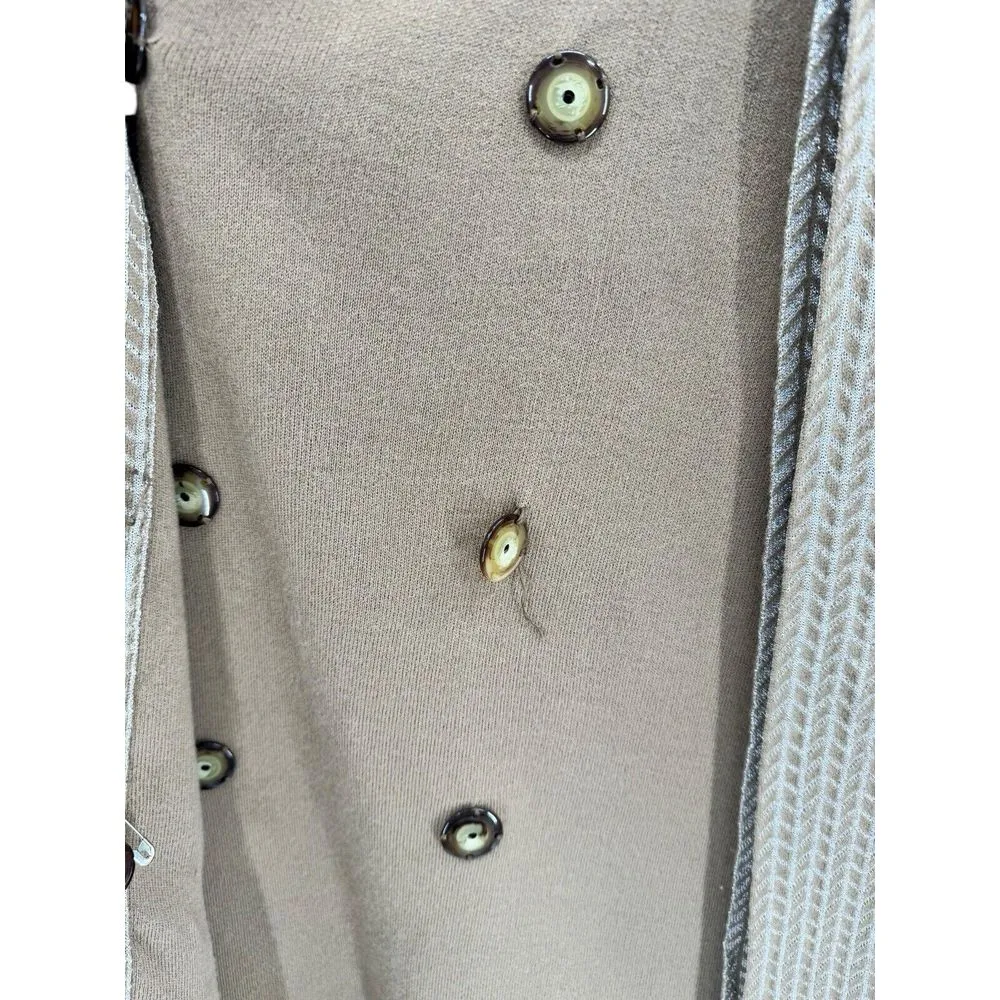 Alexis Lucien Jacket Brown Cream‎ REVOLVE Women's Size Large Wool Blend - Image 9