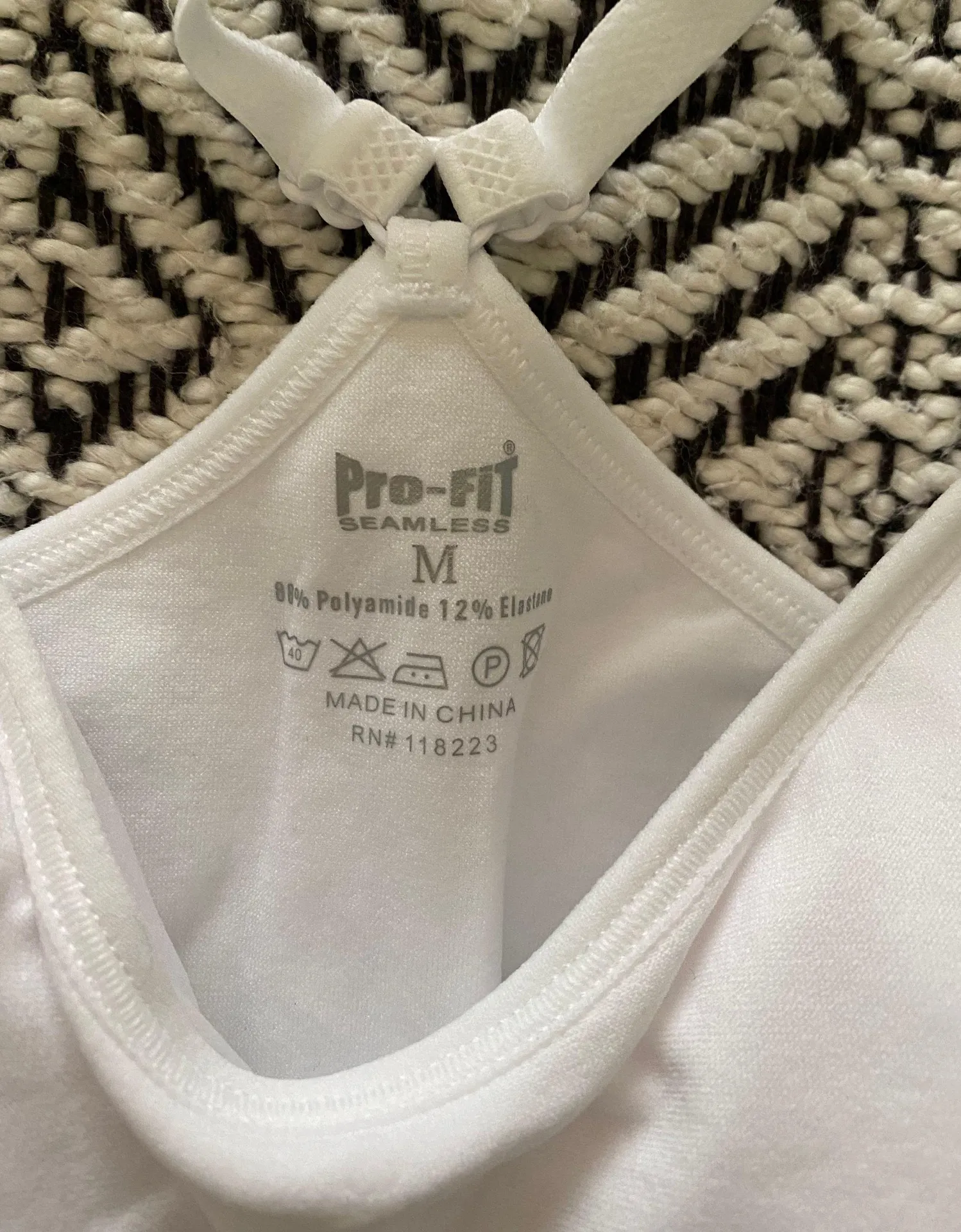 Pro Fit Sports Bra Size M - Image 3