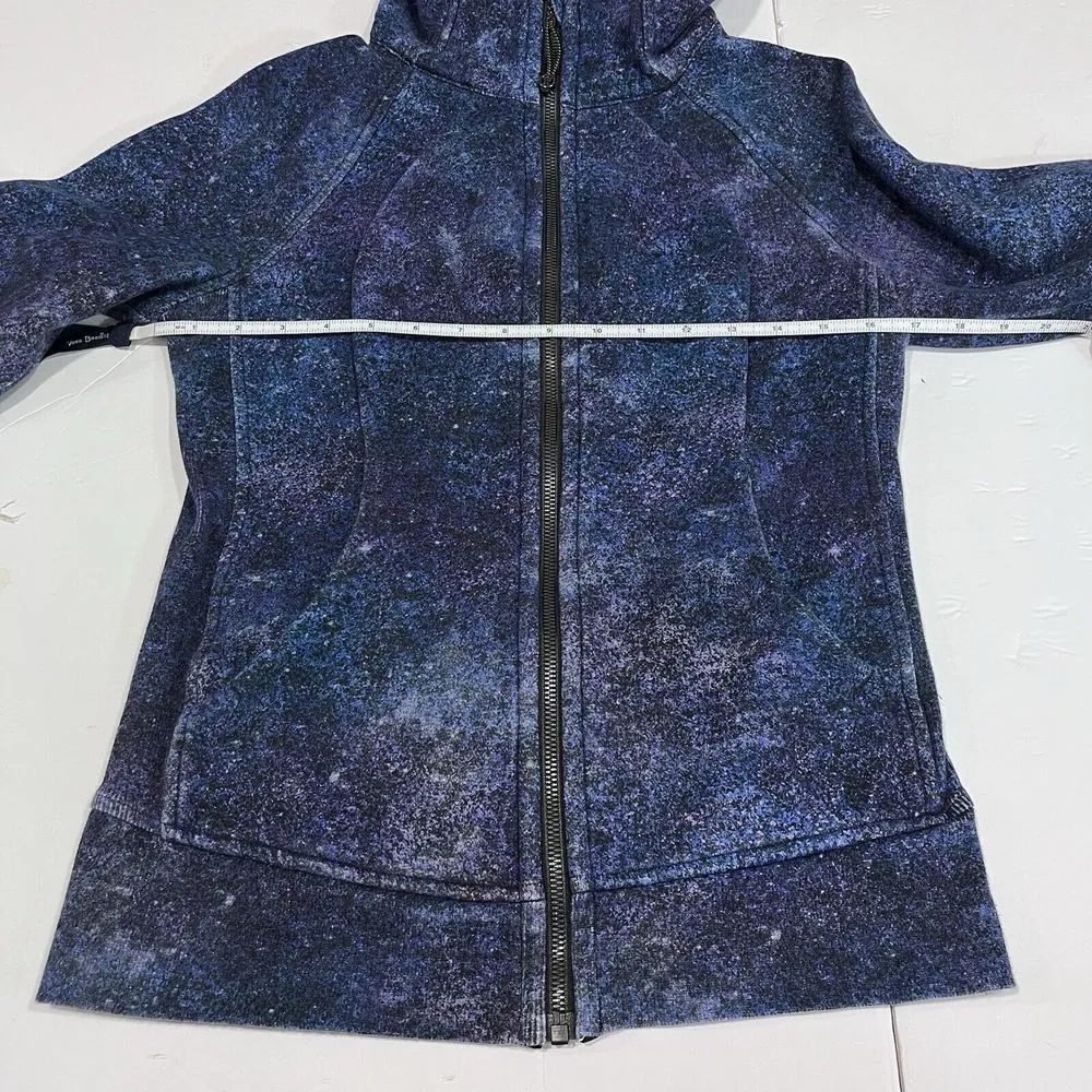 Lululemon Scuba Hoodie‎ Sweatshirt Fleece Polar Lights Blue Size 4 - Image 11