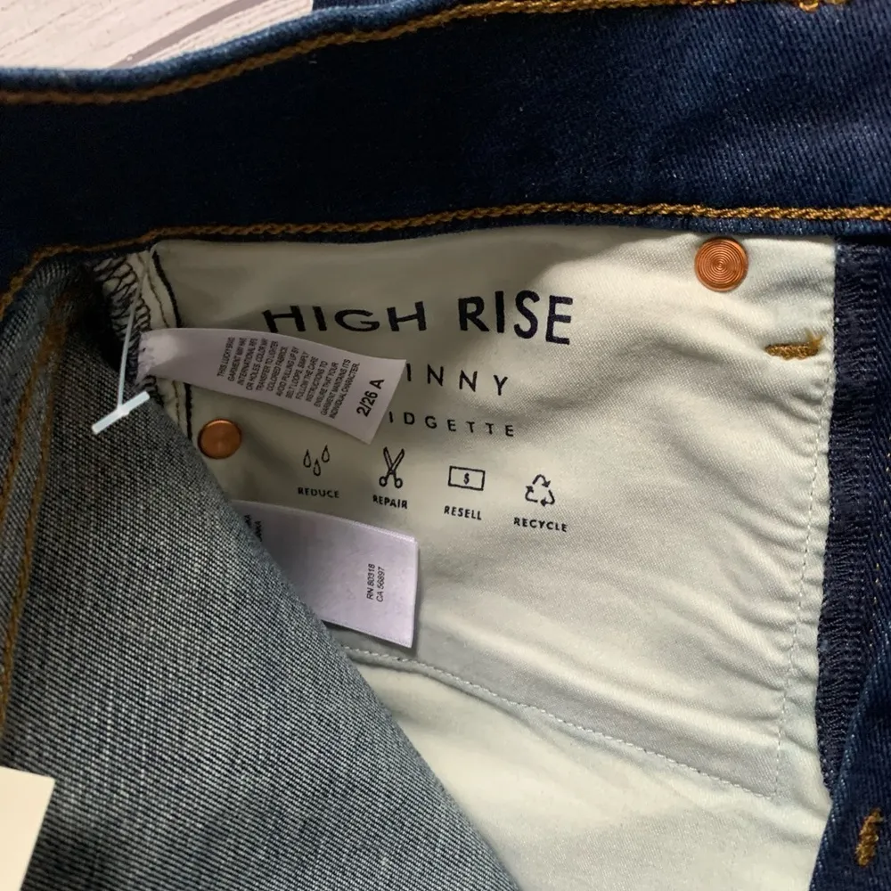 NWT Lucky Brand Blue High Rise Skinny Jeans - Image 7