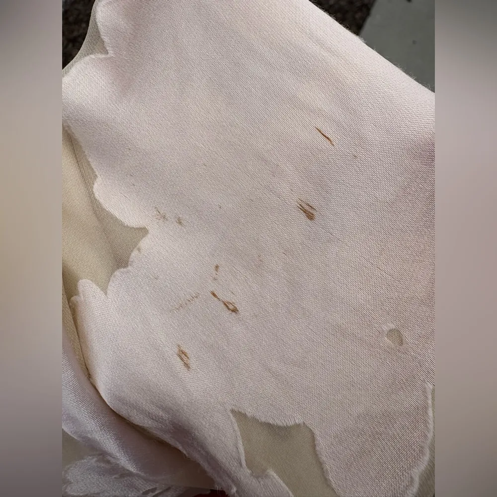 Vintage Natori 100% Silk Peach & Purple Ombré Floral Kimono Size Small Pink - Image 9