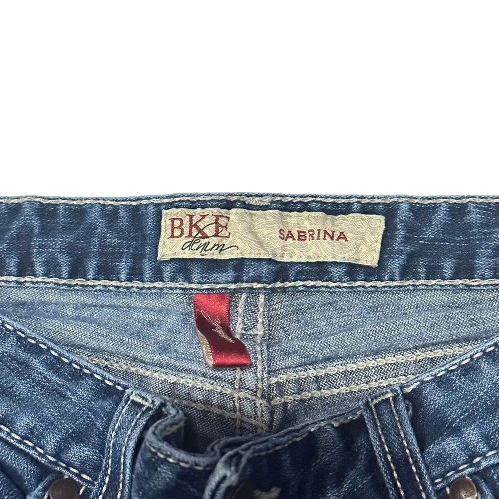 BKE Sabrina Dark Wash Bootcut Jeans 29 - Image 4