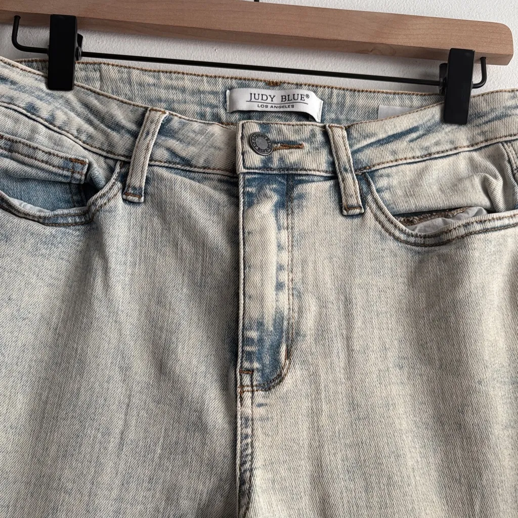 Judy Blue Light Blue Straight Leg Jeans - Image 2