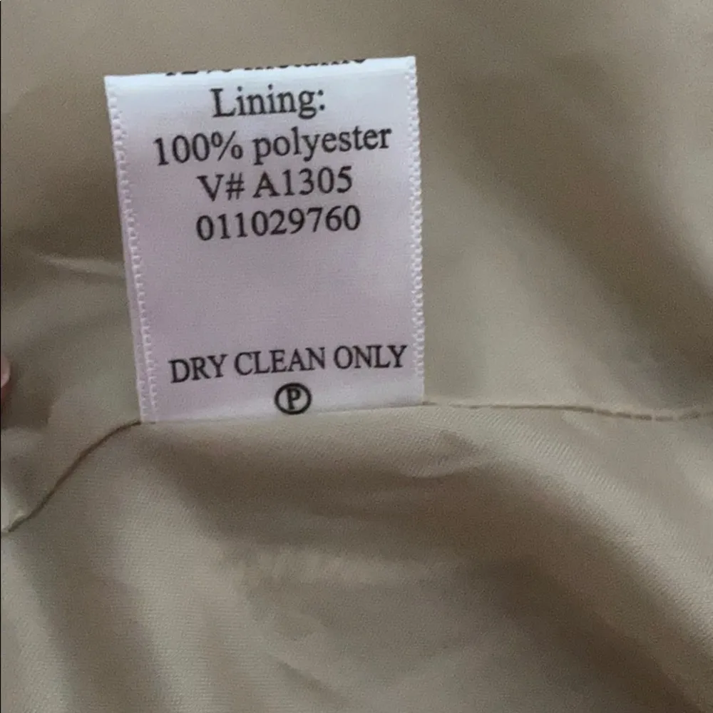 Coldwater Creek Tan & Metallic Embroidered Blazer - Image 6