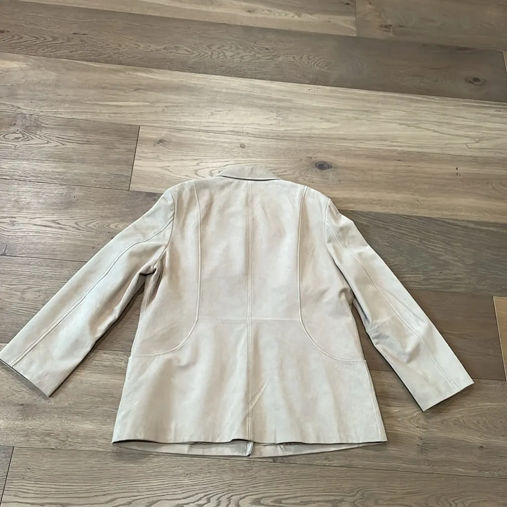 Bernardo Vintage Women's Camel/TanGenuine Leather/Suede Jacket XL - Image 12