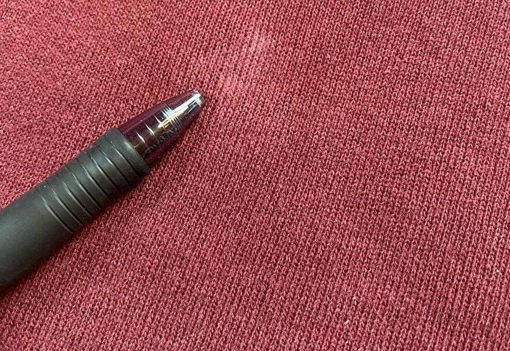 Vintage 90s Aeropostale Varsity Distressed Crewneck Maroon Sweatshirt Size M - Image 7