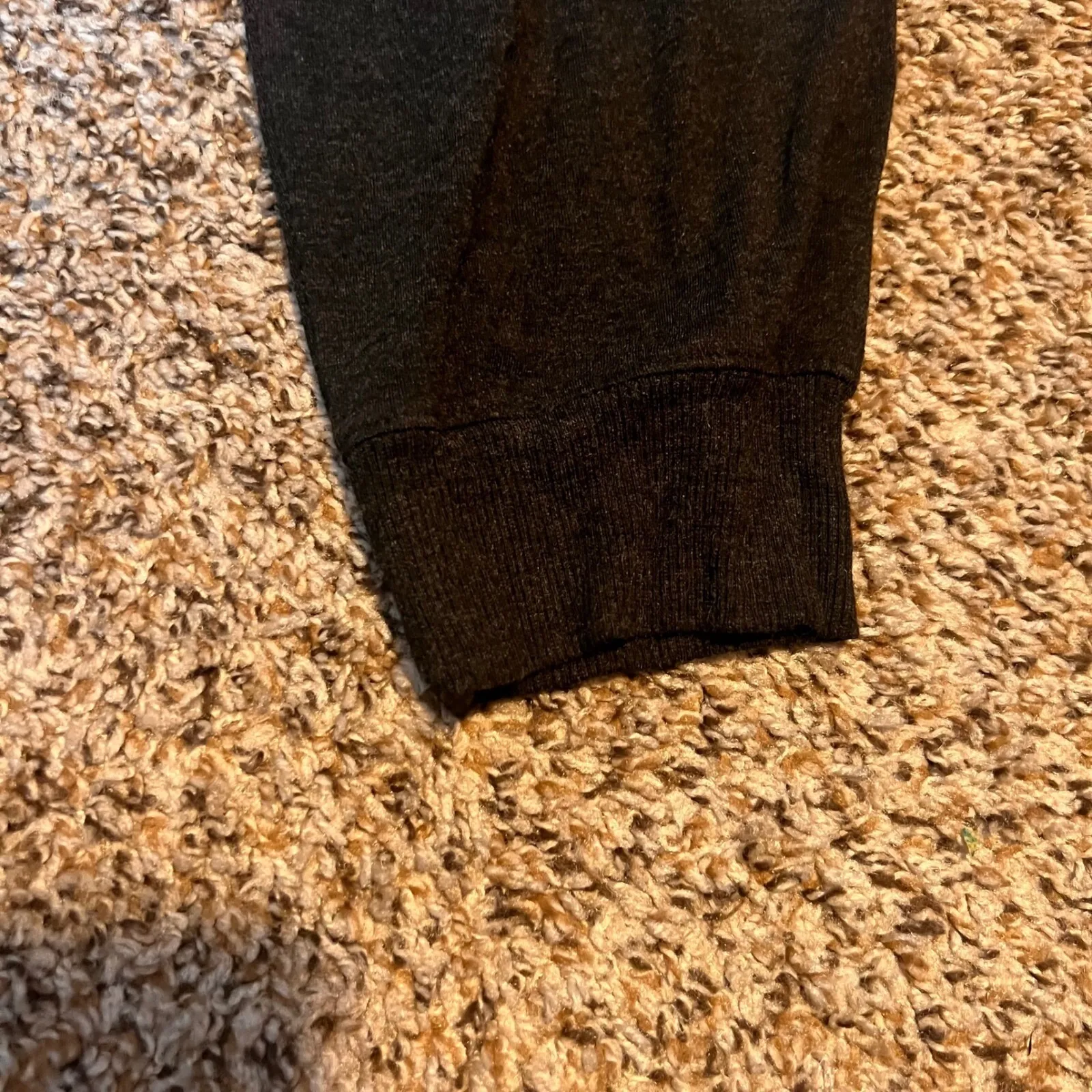 Eileen Fisher‎ Petite Knit Joggers Lounge Pants Comfy Casual Dark Gray PL - Image 9