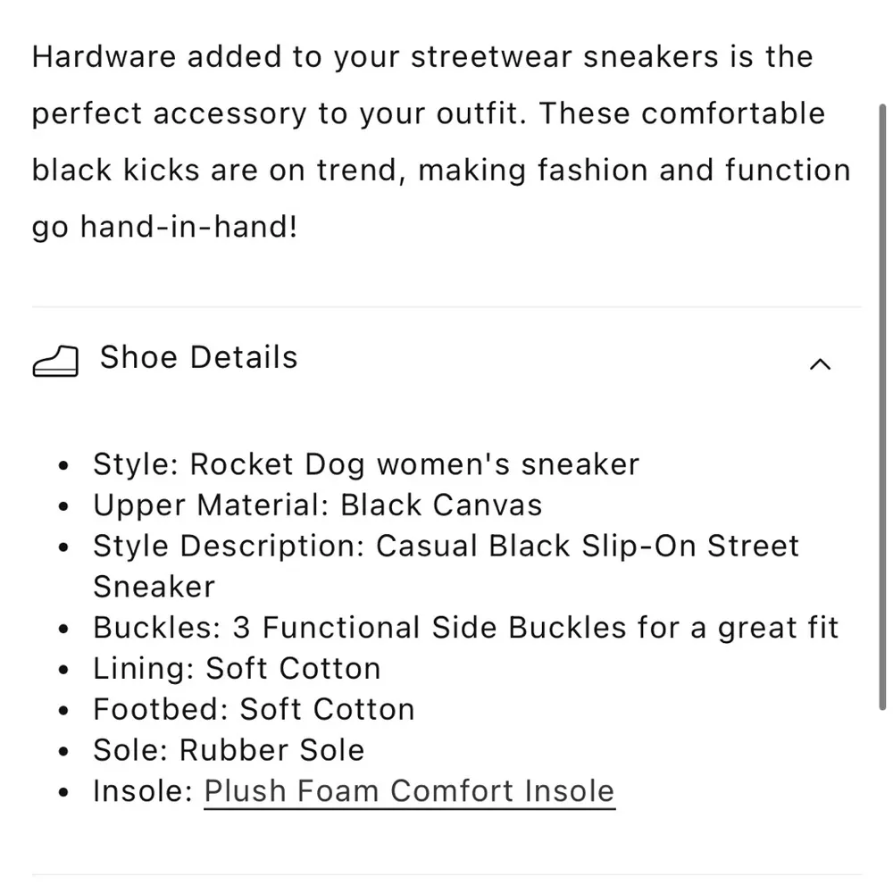 Rocket Dog Black Jolissa Ranger Sneakers - Image 2