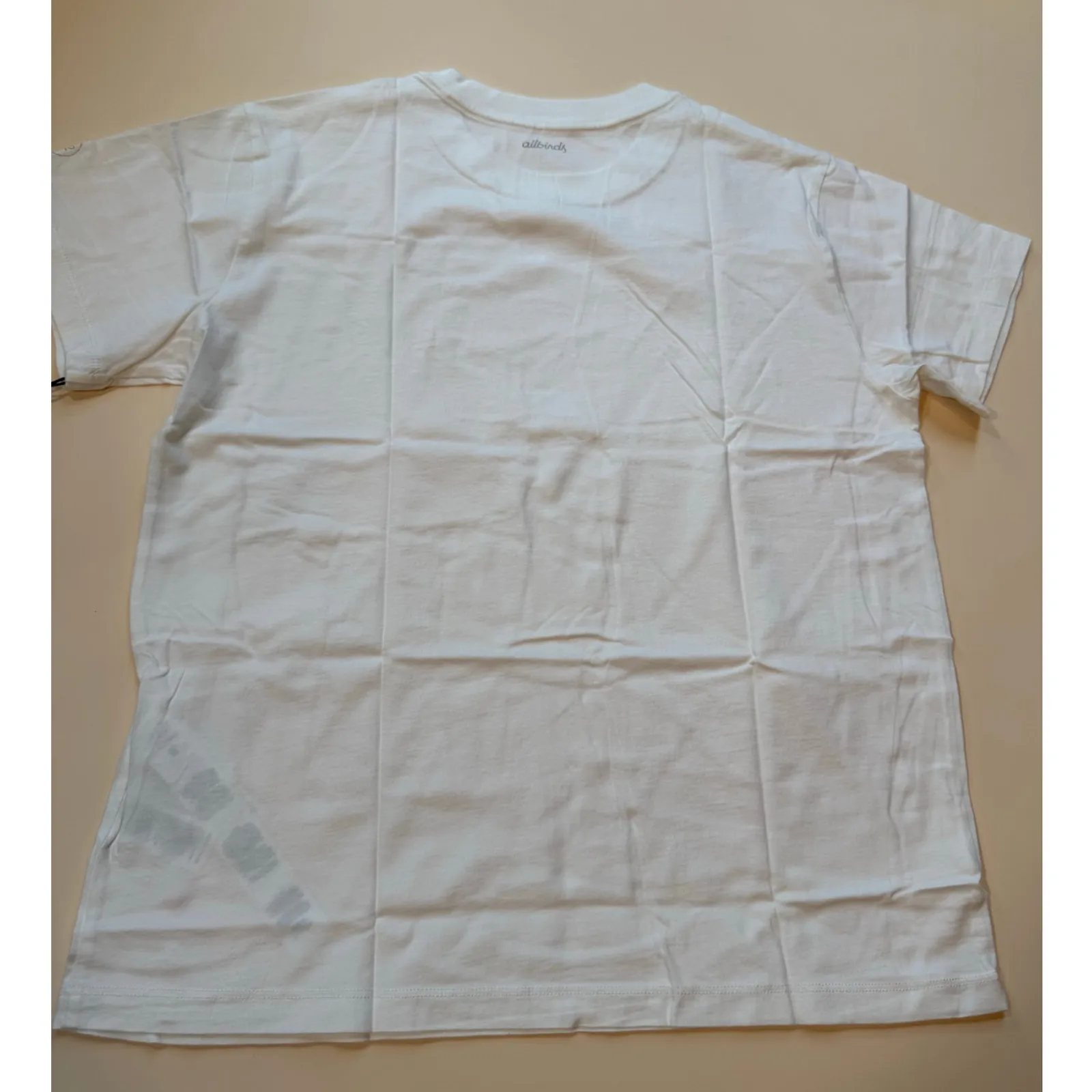 Allbirds Women’s Cotton Tee in Blizzard White | Size S | Soft & Sustainable - Image 2