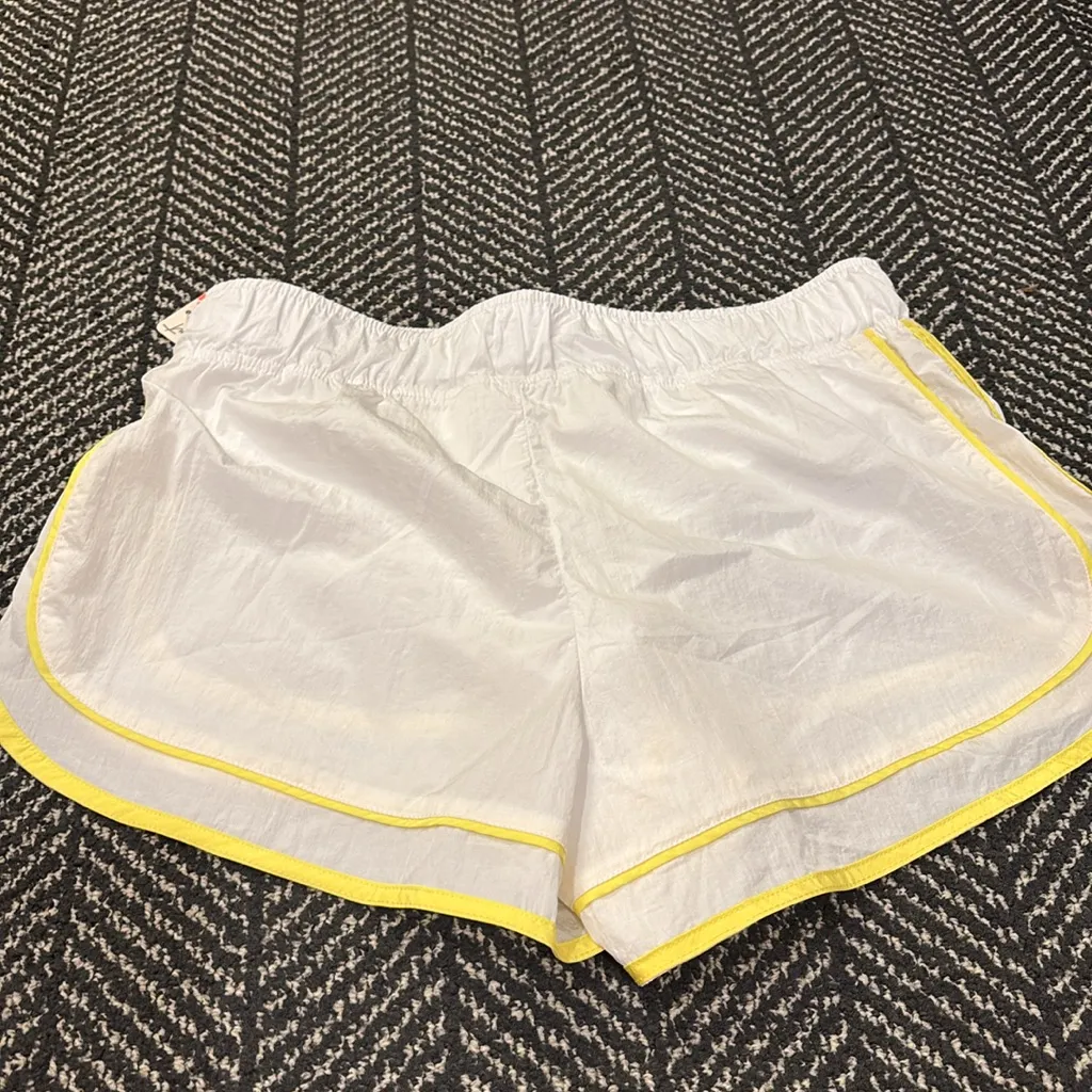 FP Movement Varsity Blues shorts size medium NWT White - Image 4