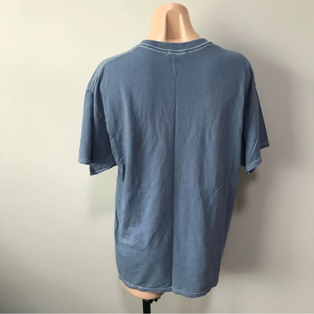 Altar’d State Long Live Cowboys Western Nashville Graphic Tee Blue Pink Cowgirl - Image 5