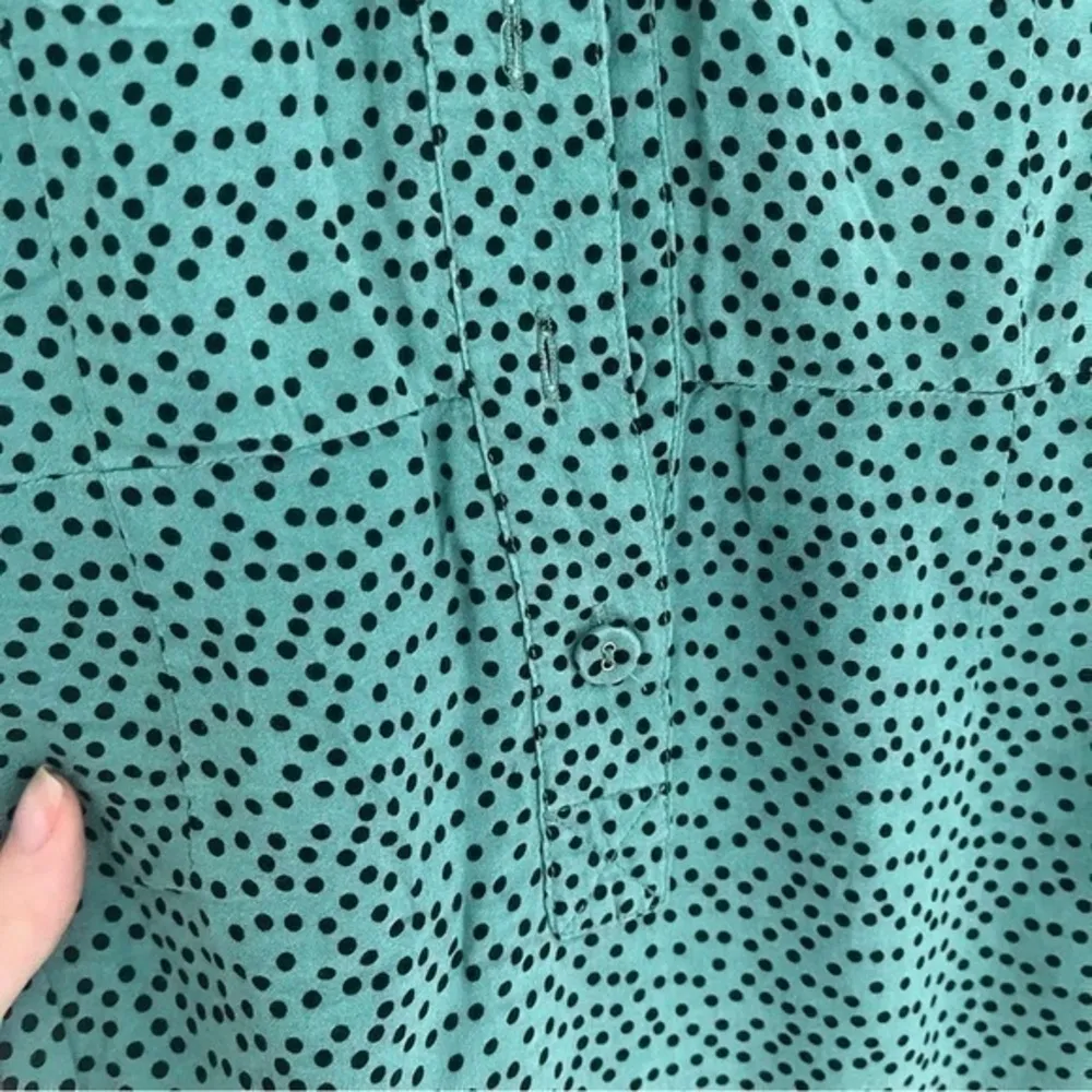 Savage women’s Green polka dot midi dress​ in size small - Image 9