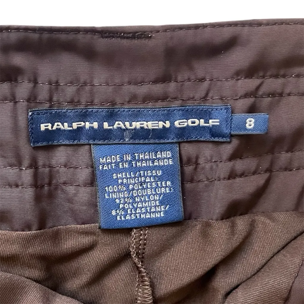 Ralph Lauren Women’s Performance Golf Skort Size 8 Brown Activewear - Image 4