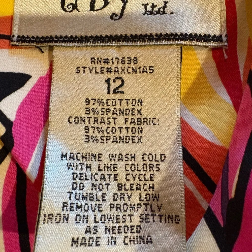 Dby LTD women's size 12 floral print dress NWT Red - Image 4