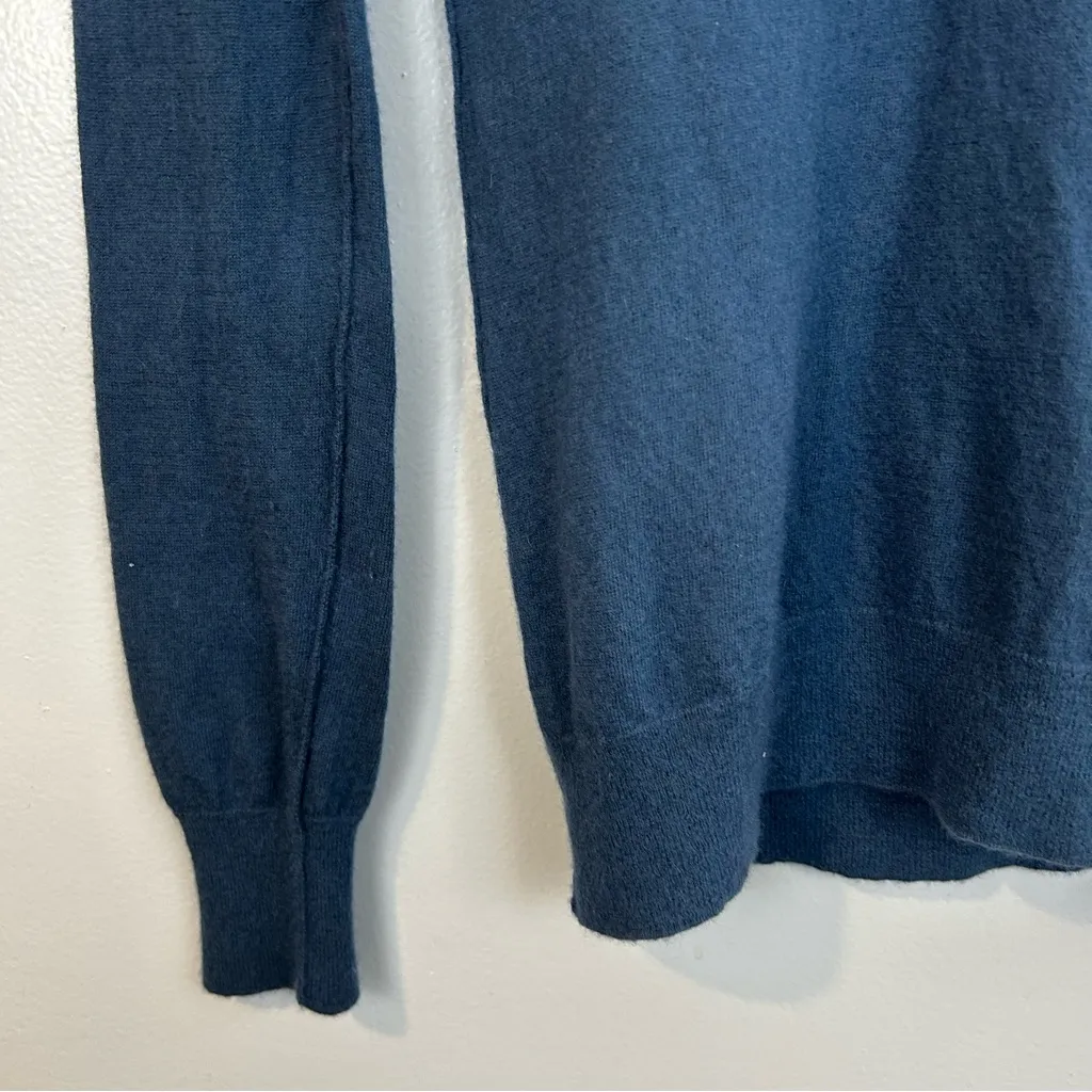 Martin + Osa Soft Blue Cashmere & Silk V - Image 6