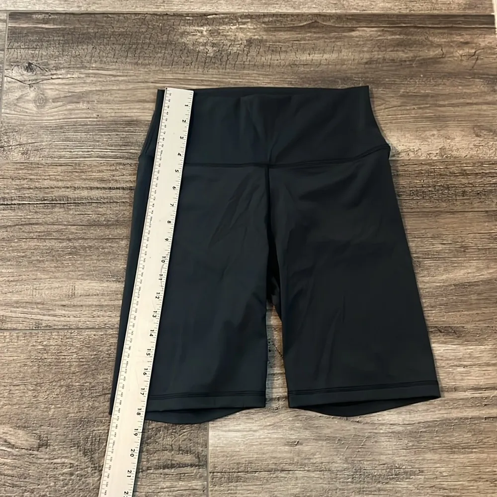 CRZ YOGA Butterluxe Womens Biker Shorts High Waisted Workout Shorts GRAY #131 - Image 3