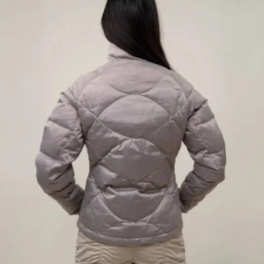 The North Face | Goose Down 550 Silver Quilted Puffer Jacket, size‎ XS - Image 2