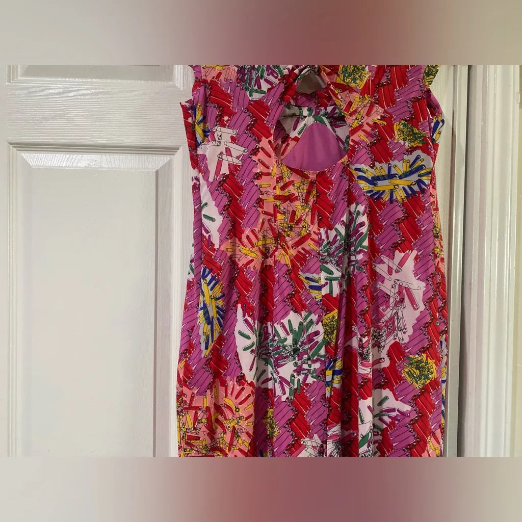 Zac Posen Target 20th Anniversary Collection Pink Safety Pin Maxi Size 18 W - Image 12