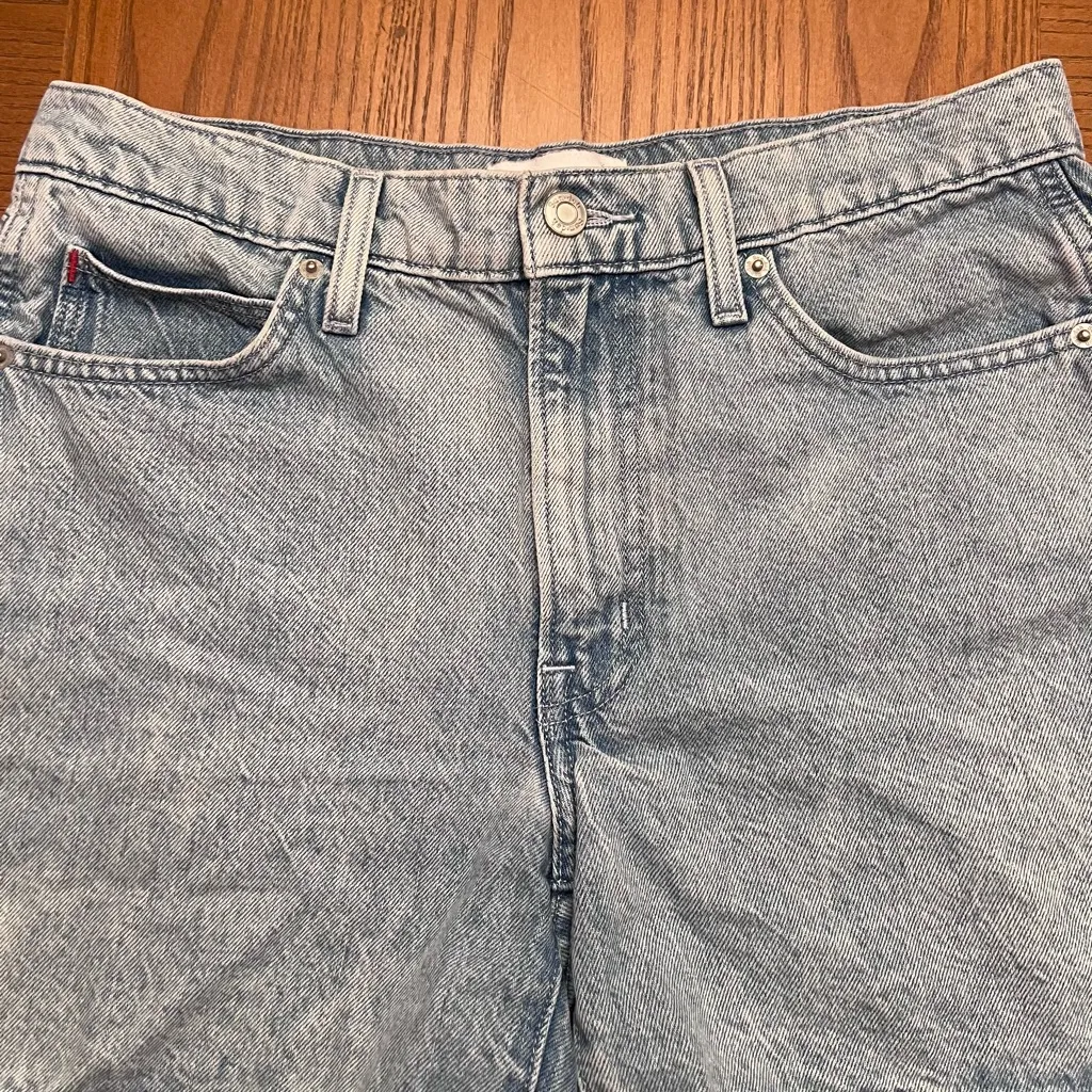 Aritzia Sunday Best Great‎ Mood High-Waisted Mom Jean Denim Shorts Size 27 - Image 10