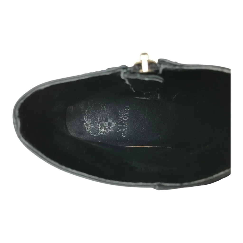 Vince Camuto GAVIREN Leather Ankle Boots. SIZE 10M. - Image 6