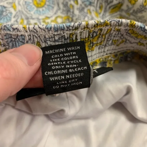 Lane Bryant Midi Skirt Womens 22/24 Elastic‎ Waist Floral Print Lined Plus Size - Image 5