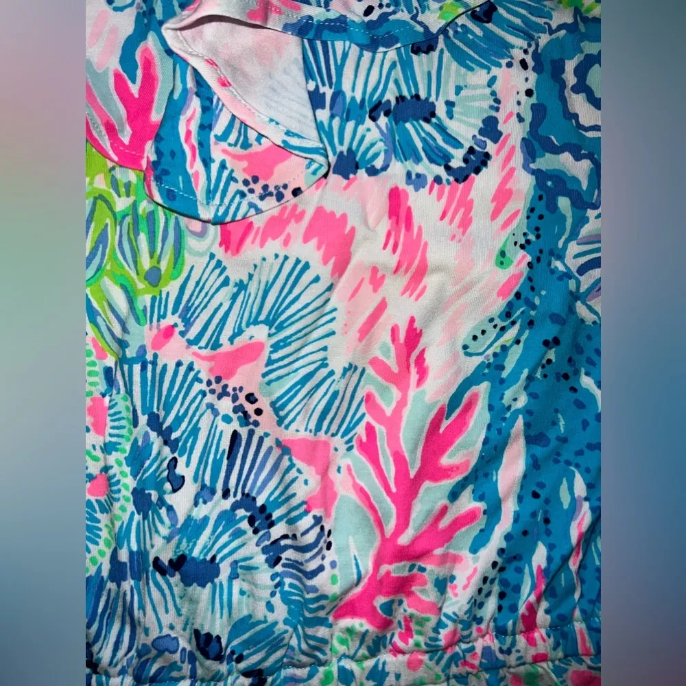 Lilly Pulitzer Ruffled Romper Size S - Image 3