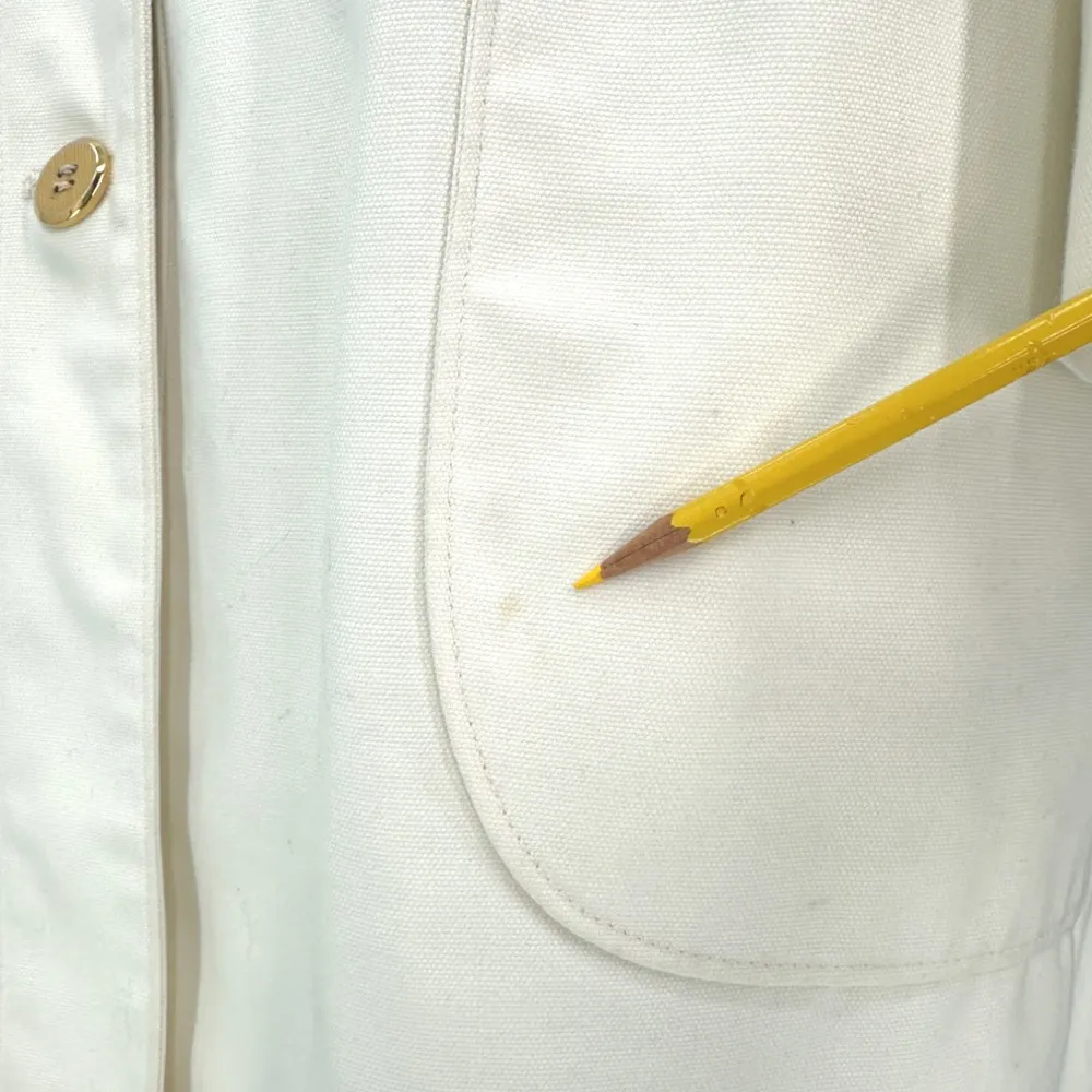 Misty Harbor | Size 14 | VINTAGE '70s Ivory Any Weather Mid - Image 8