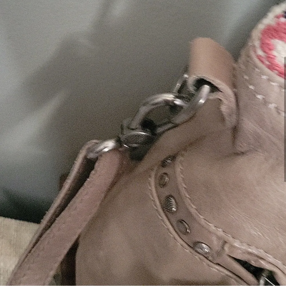 The Sak Breg Beige 2 way Tribal Print Fold Over Crossbody - Image 8