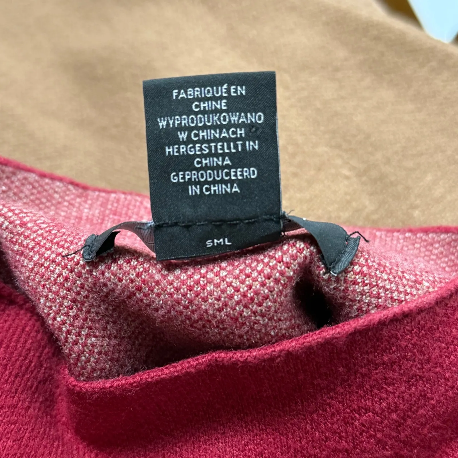 Tahari Color Block Mock Neck Pullover Sweater Casual Comfy XL Womens - Image 6