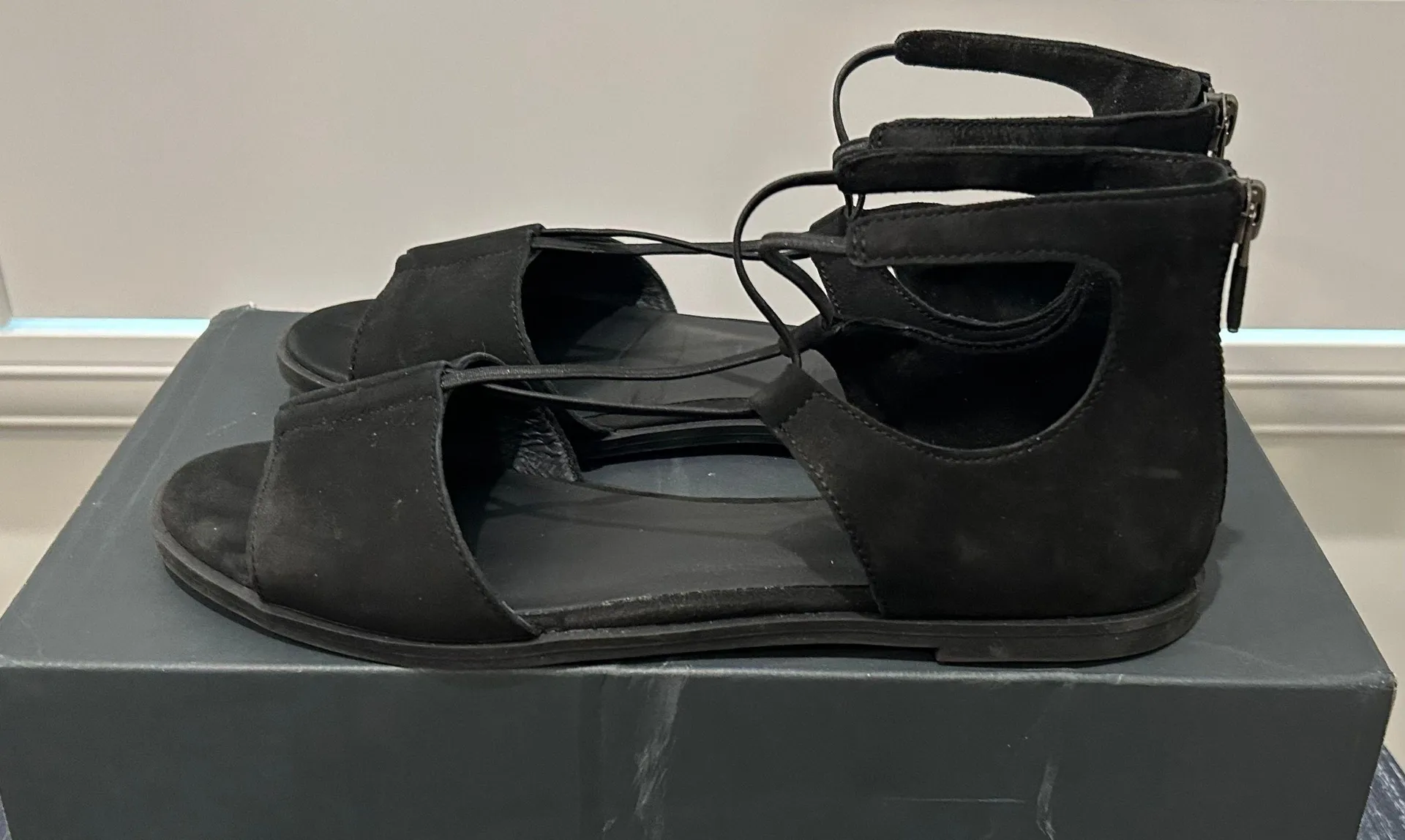 Rose Nubuck Sandals - Image 5