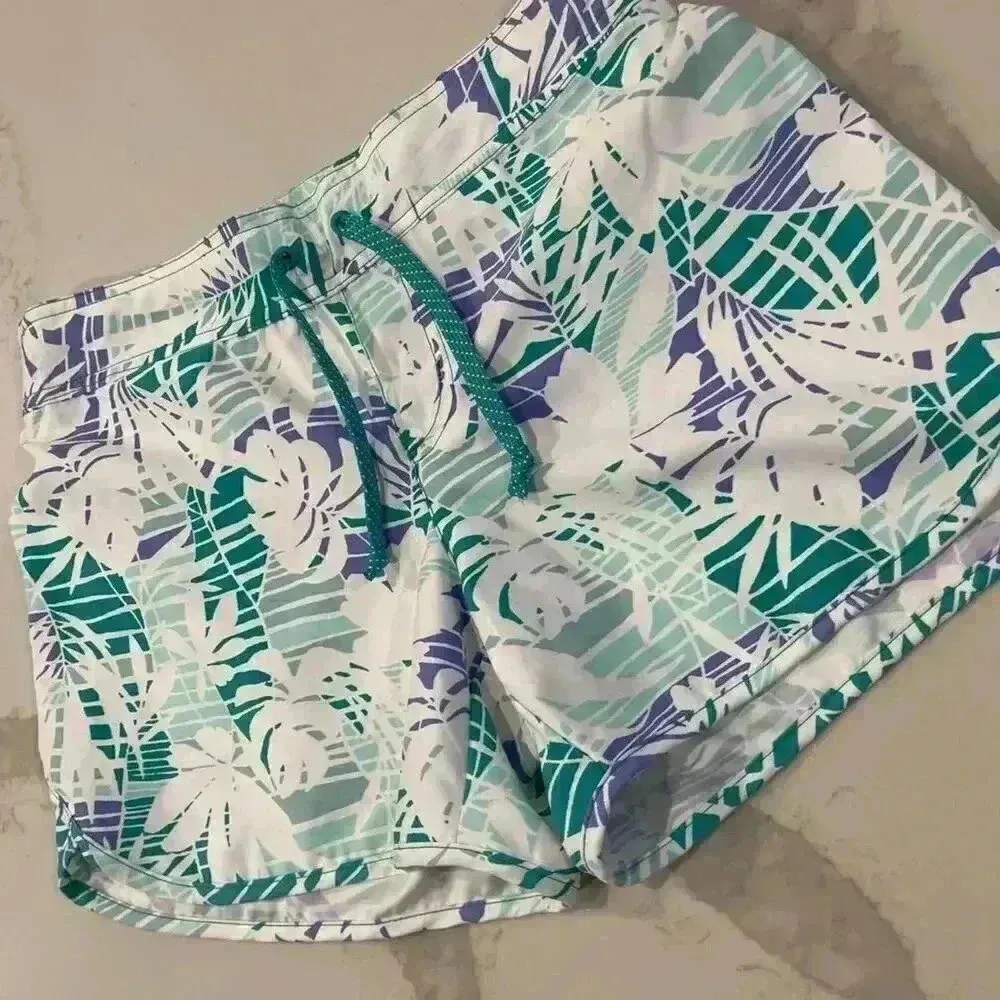 Columbia PFG Performance Fishing Gear Drawstring Tropical BoardShort Women Small - Image 2