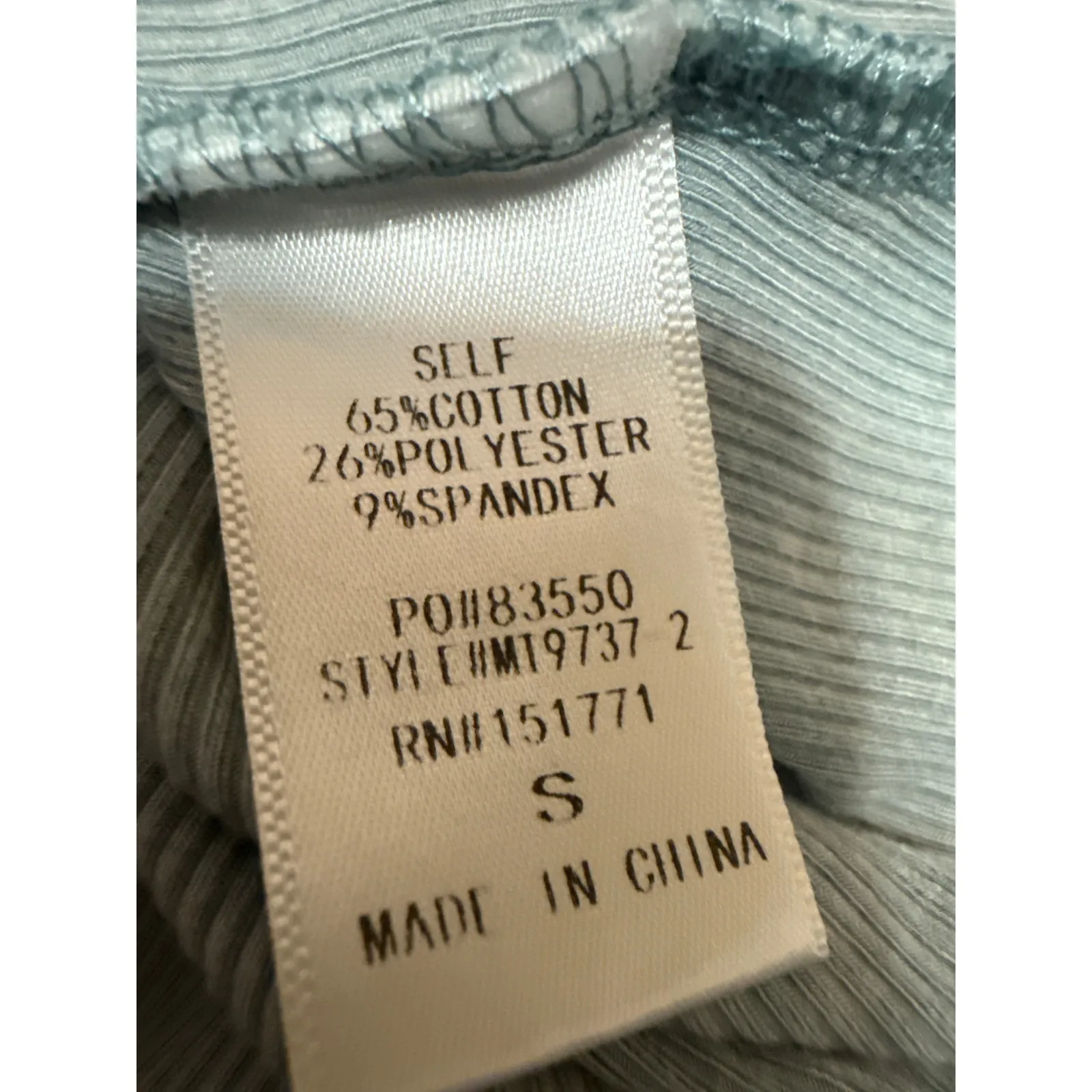 Le Lis Women's Gray Rib Knit Sleeveless Racerback Thong Bodysuit Tank Top Size S - Image 4