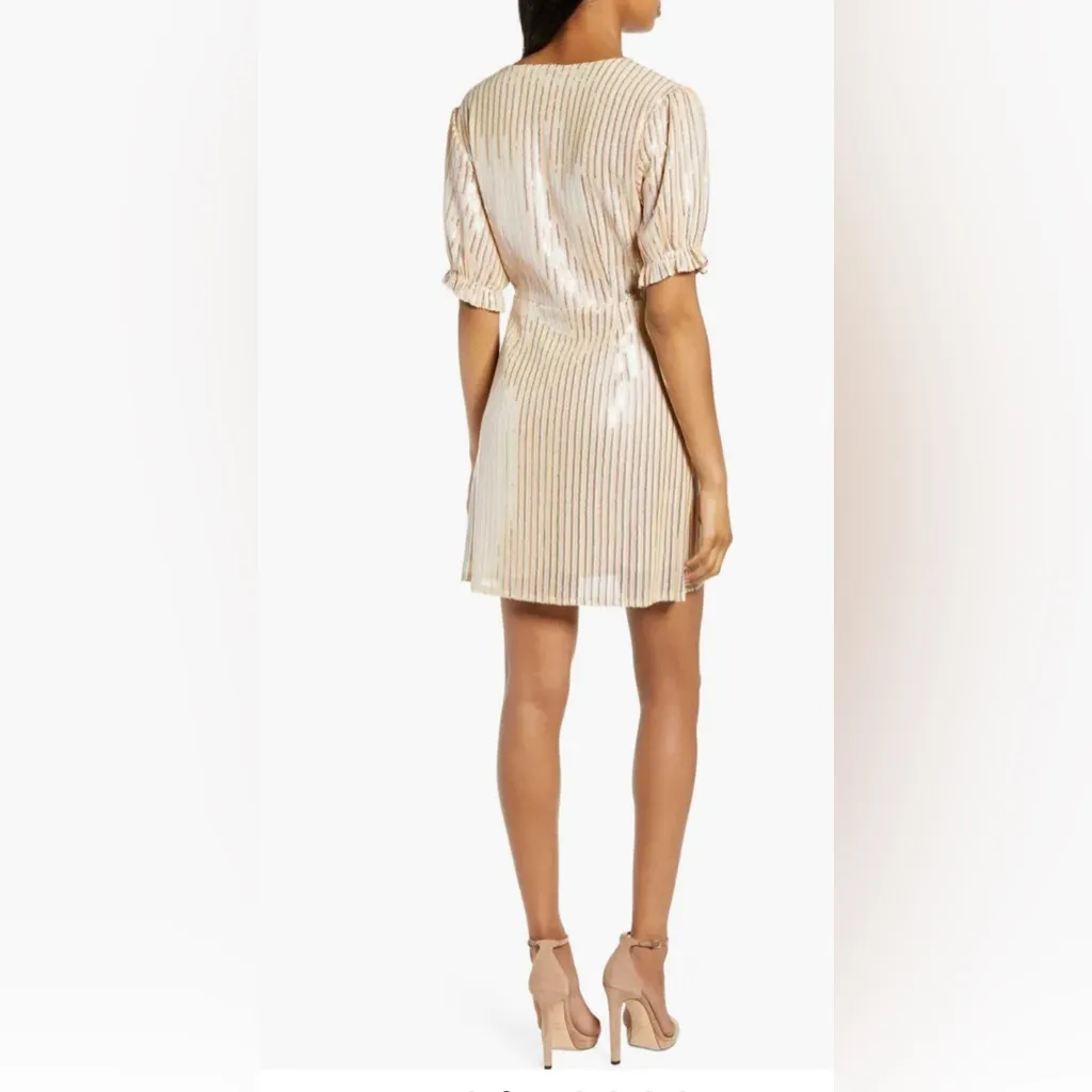 Endless Rose Sequin Wrap Dress - Image 3