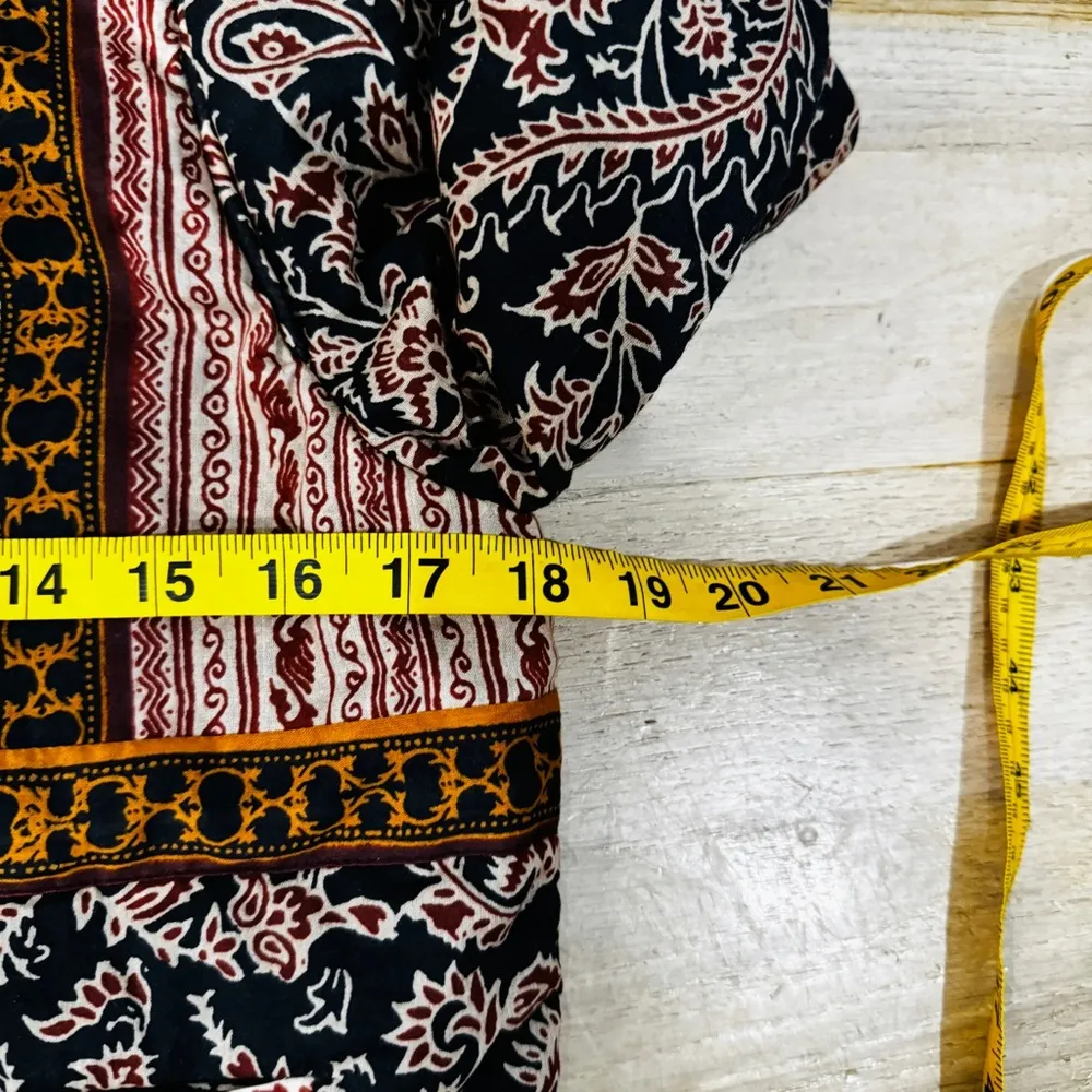 Love the Label Floral Cotton Jacket NWT Brown - Image 9