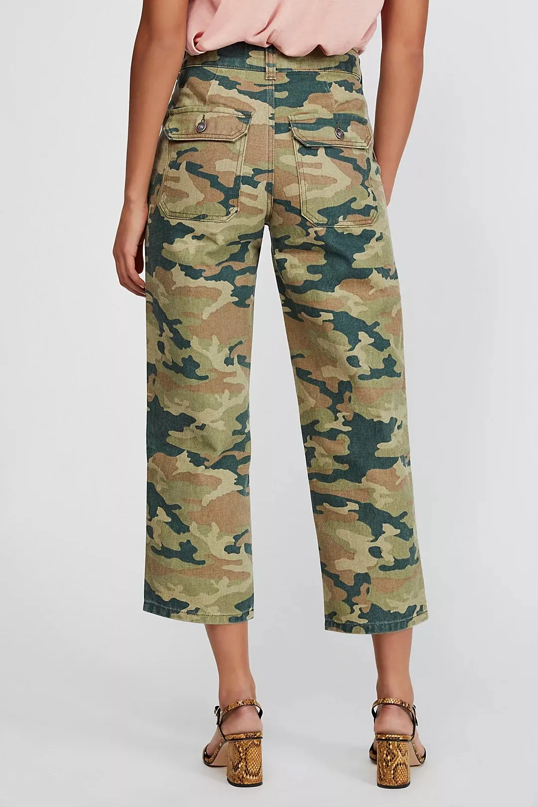 Free People Remy Moss Camo Pants - Image 3