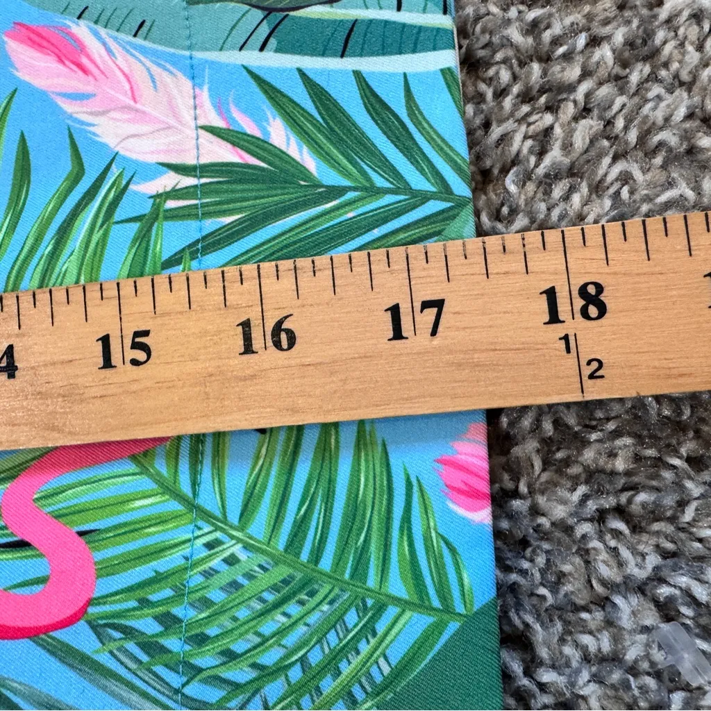 Loudmouth Ladies Blue Pink Flamingo Print Mini Skirt Skort Womens 16 Tennis - Image 2