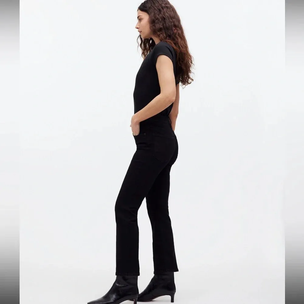 Madewell Kick Out Crop Jeans Black 26 Tall - Image 2
