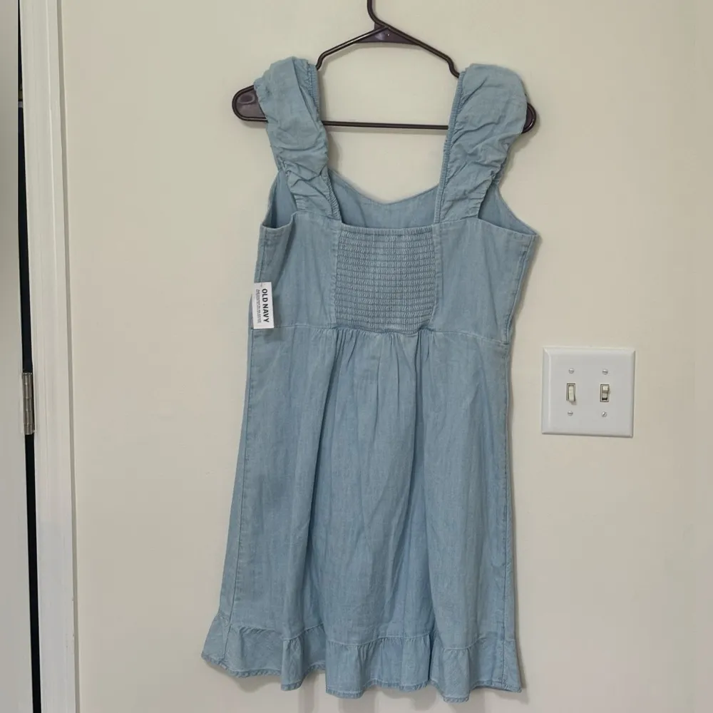 NWT Old Navy Blue Sundress Sweetheart Neckline Sleeveless - Image 2