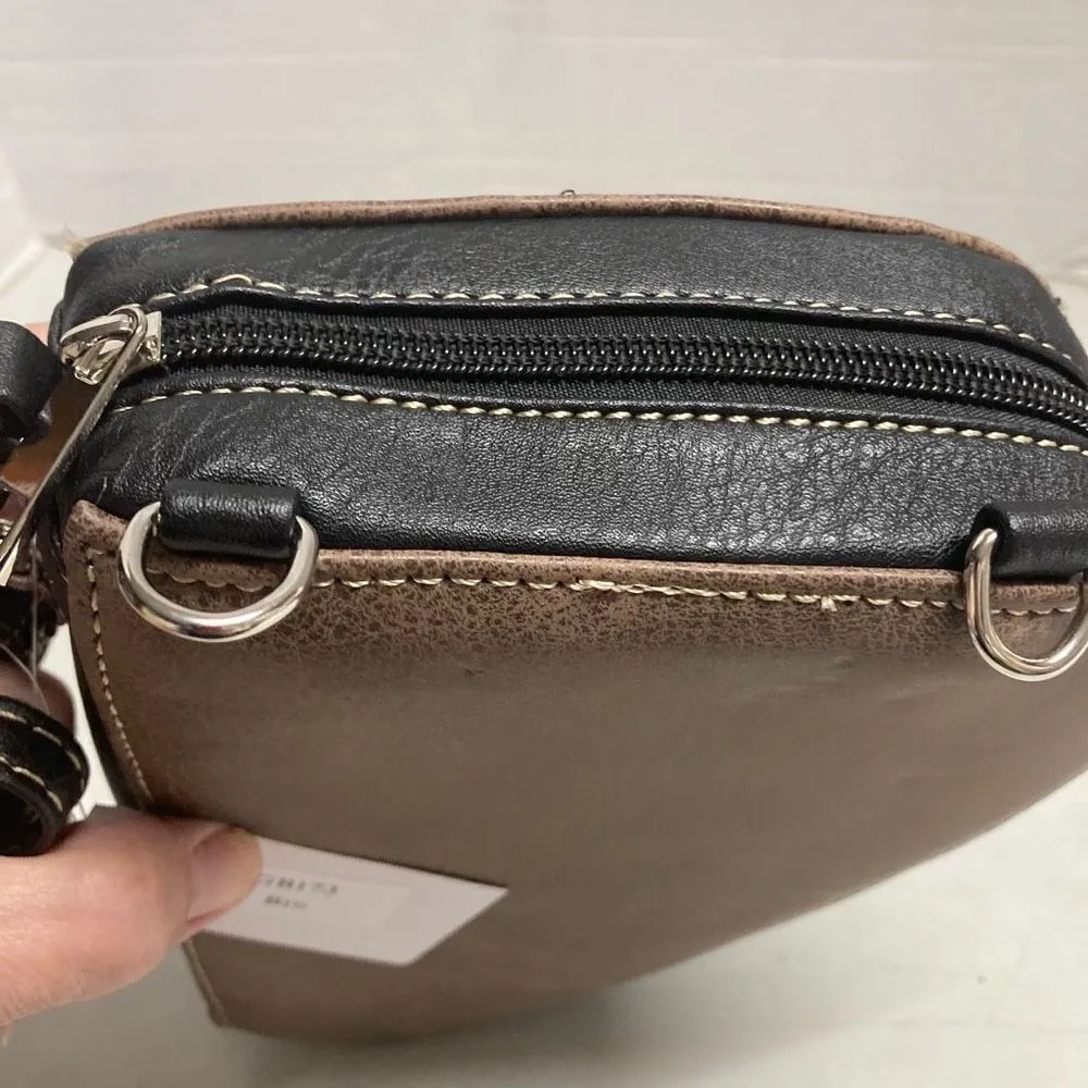 ‎Studded Holster Brown 6X3X7 Crossbody Brown - Image 10