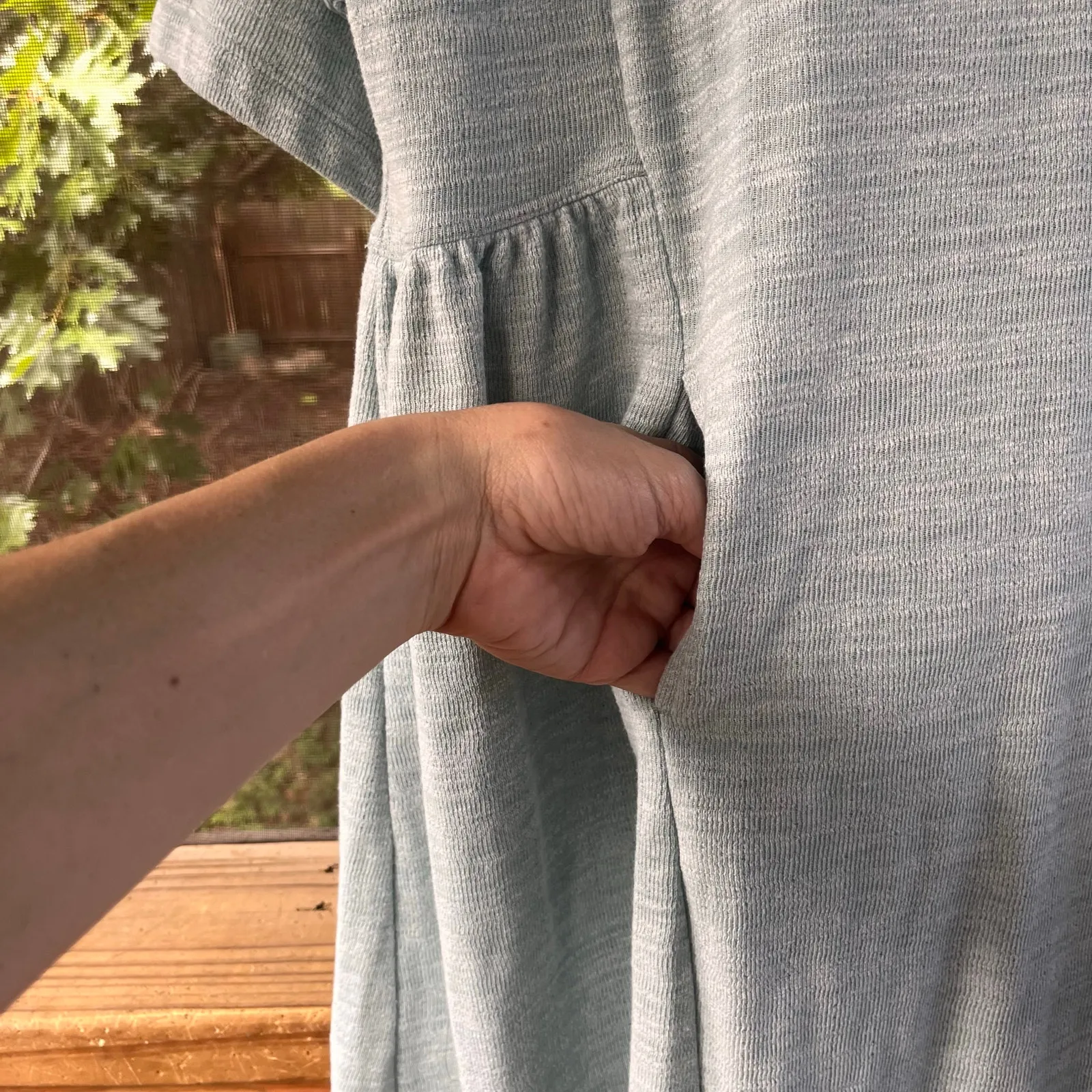 Free People Beach Women's Stone Harbor Mini Dress Juniper Berry Size XS - Image 5