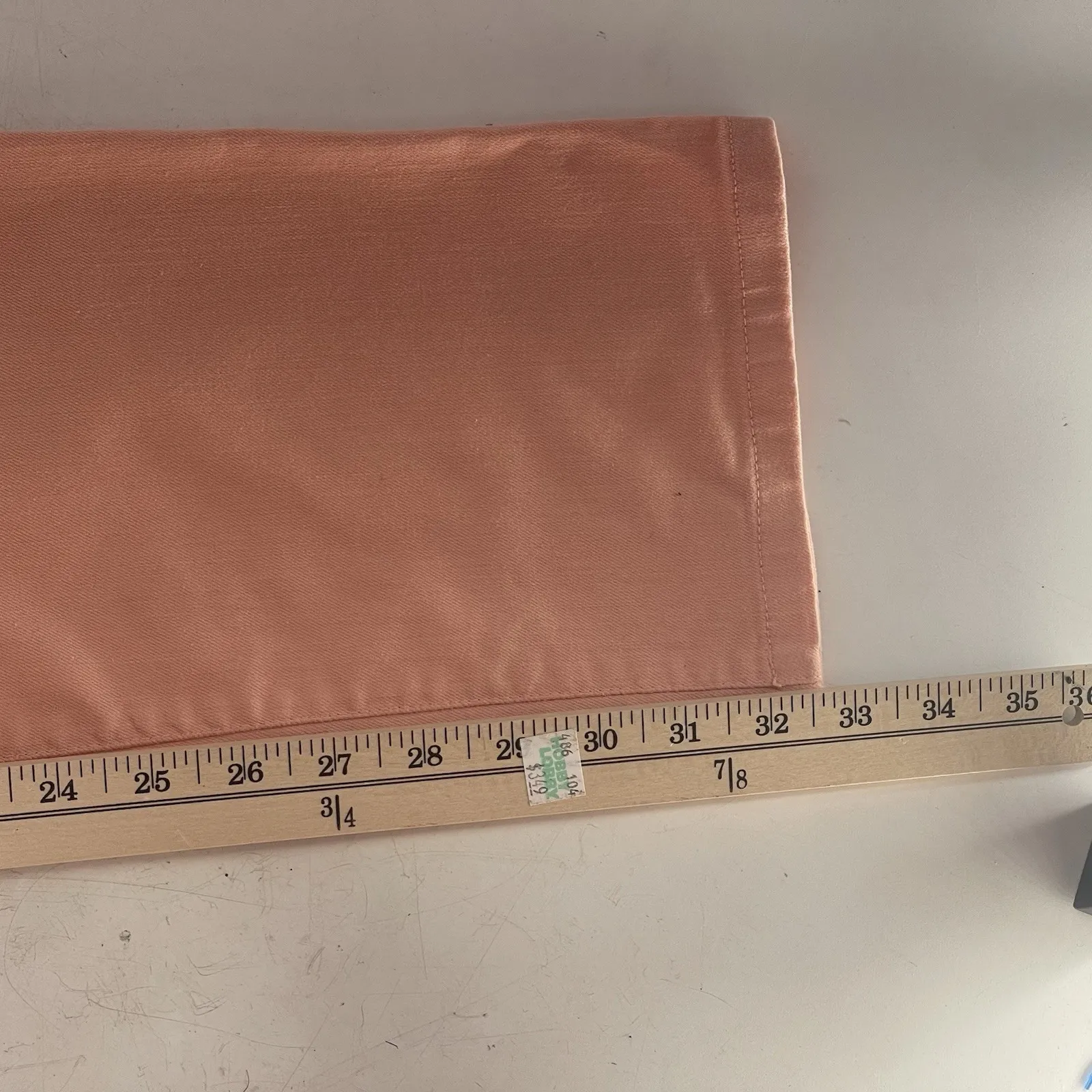 Eileen Fisher  Orange Size 14 Cotton Stretch Denim  Straight Leg Jeans‎ Bag—4 - Image 7