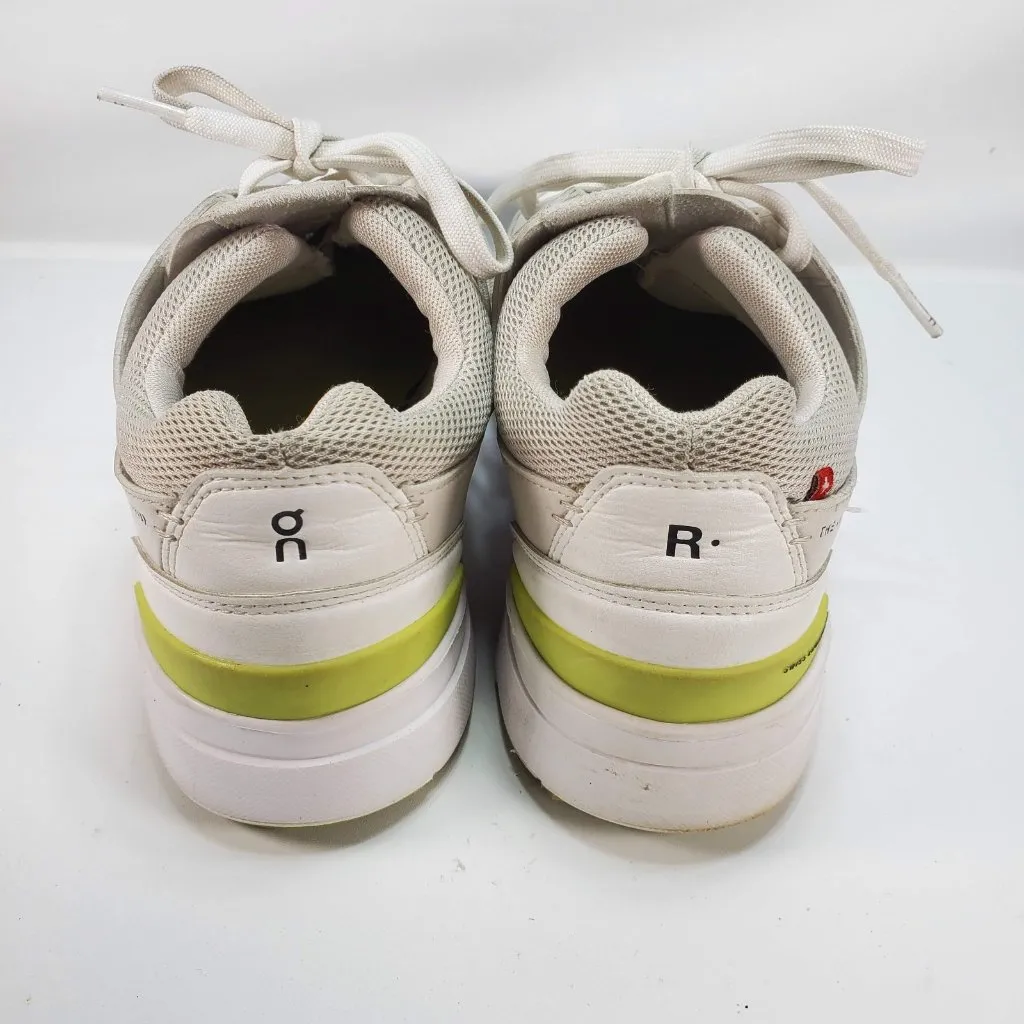 On‎ THE ROGER Clubhouse CloudTec Womens 9 Tennis Sneakers White Yellow - Image 4