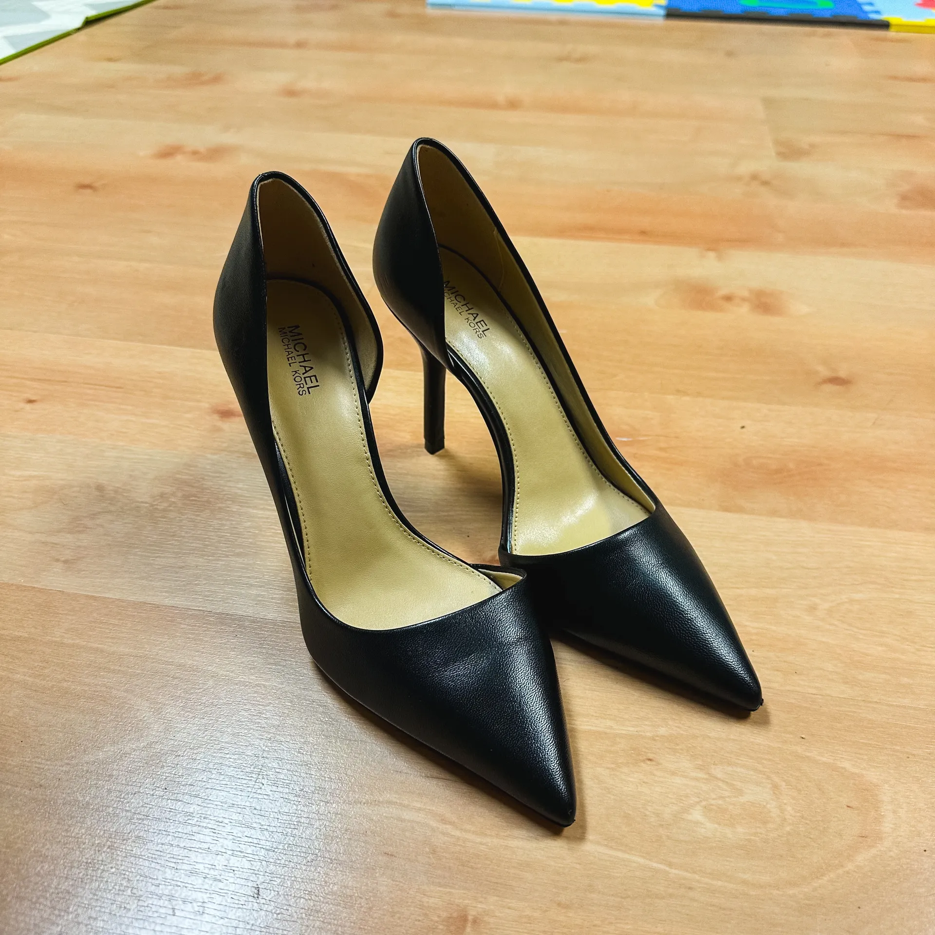 Michael Kors Michael  Black D’Orsay Stiletto Heels - Image 4